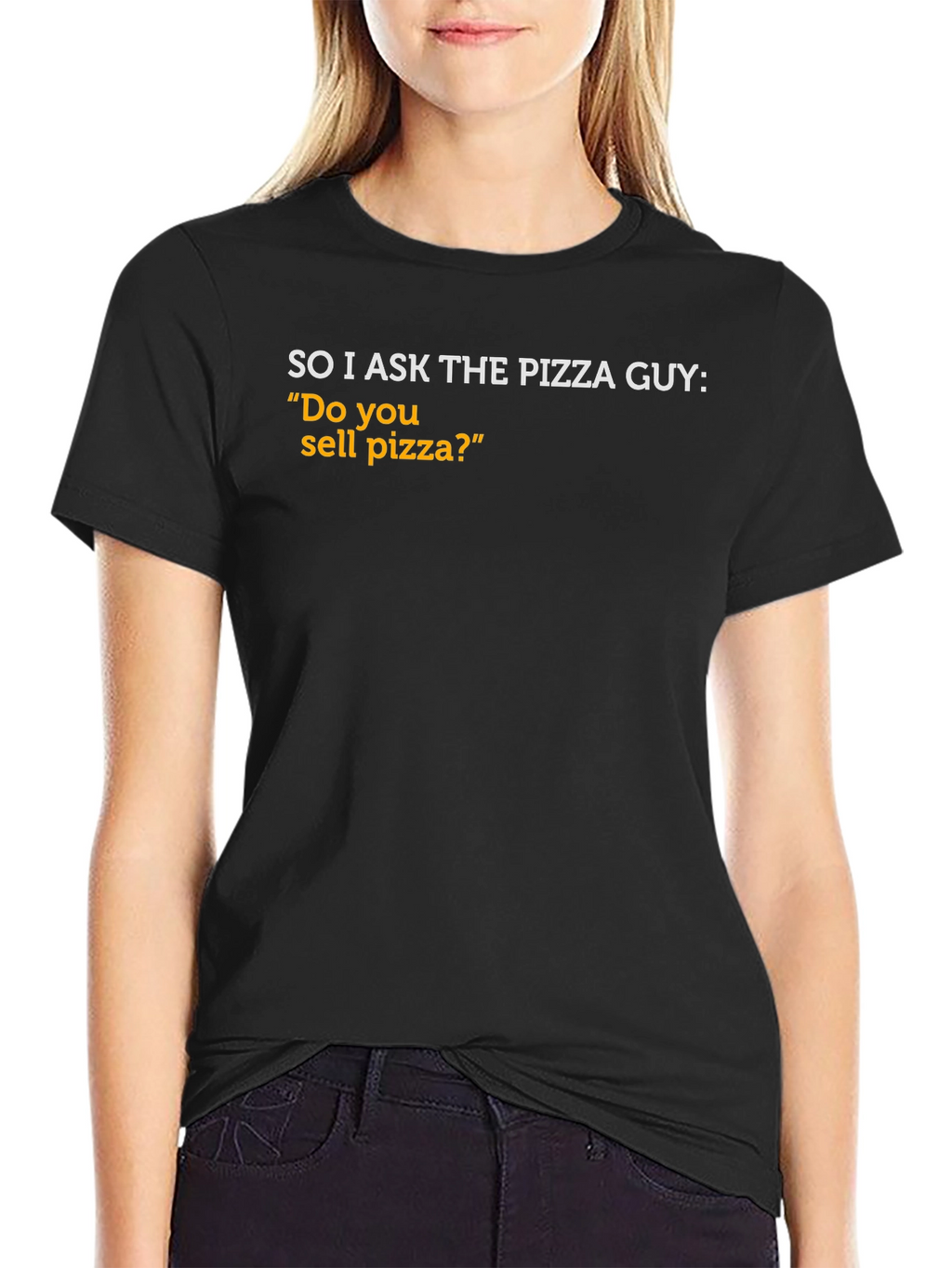 Funny Pizza Guy T-Shirt