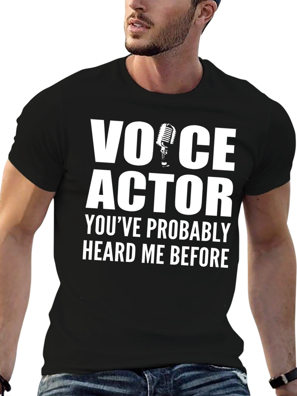 Voice Actor T-Shirt - Heard Me Before