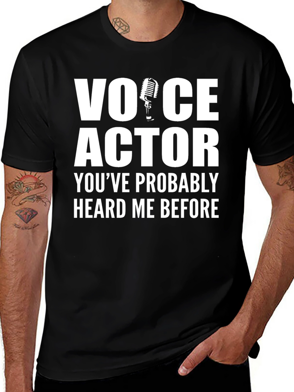 Voice Actor T-Shirt - Heard Me Before
