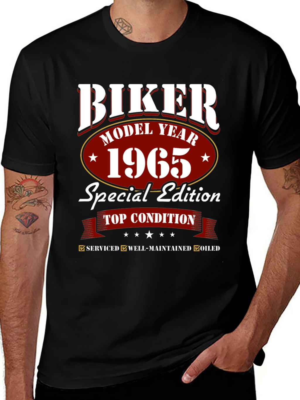 Biker 1965 Special Edition Black T-Shirt
