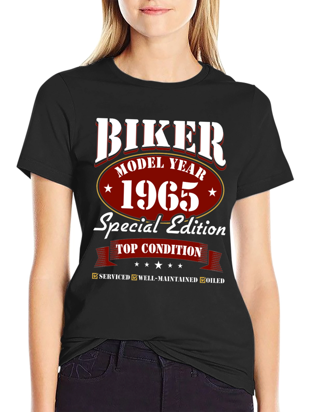 Biker 1965 Special Edition Black T-Shirt