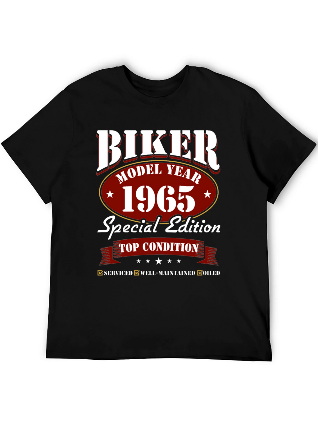 Biker 1965 Special Edition Black T-Shirt
