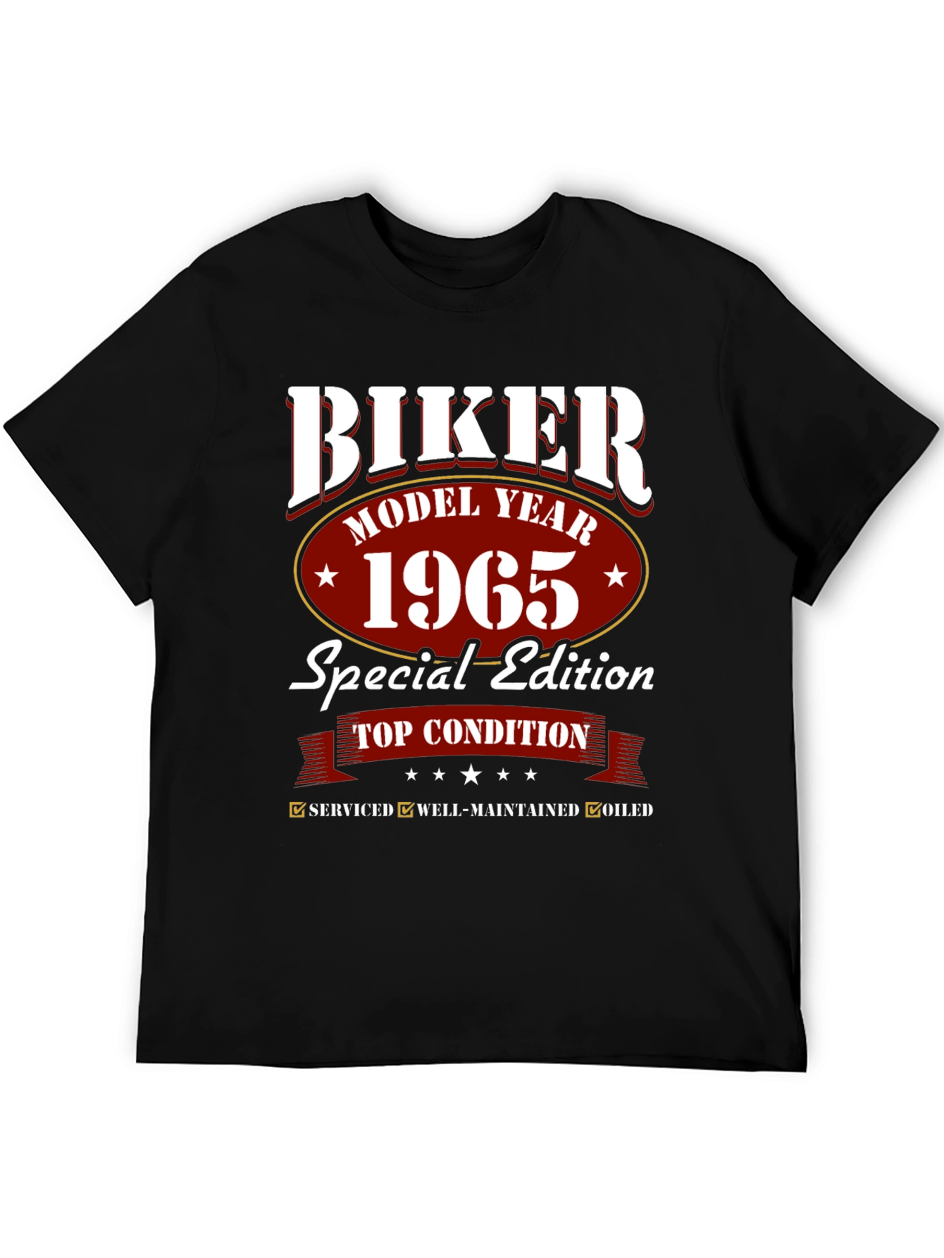 Biker 1965 Special Edition Black T-Shirt