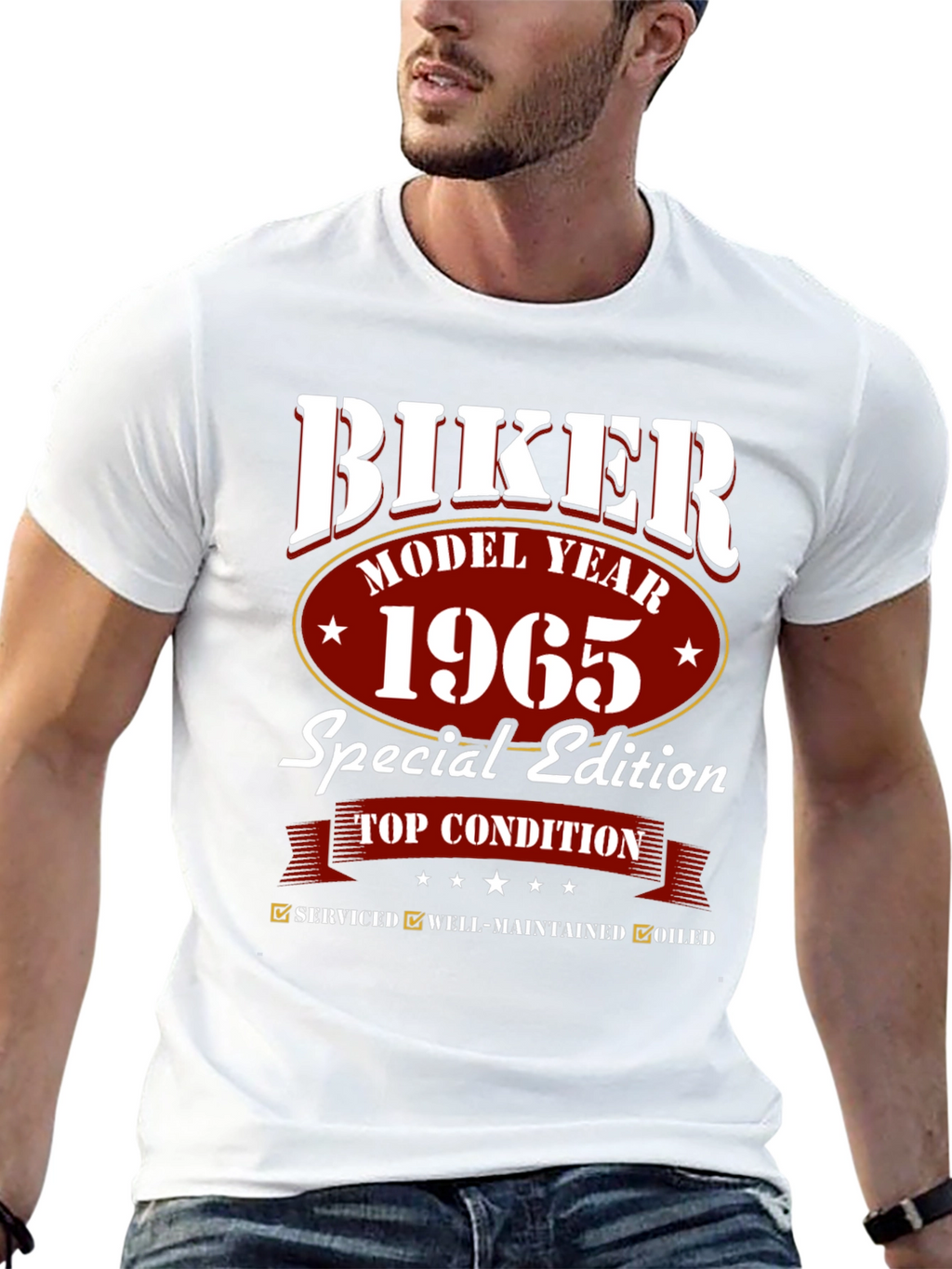 Biker 1965 Special Edition Black T-Shirt