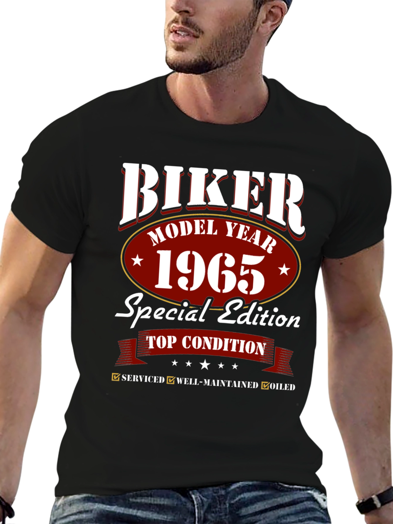 Biker 1965 Special Edition Black T-Shirt
