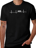HODL Crypto Heartbeat T-Shirt - Black