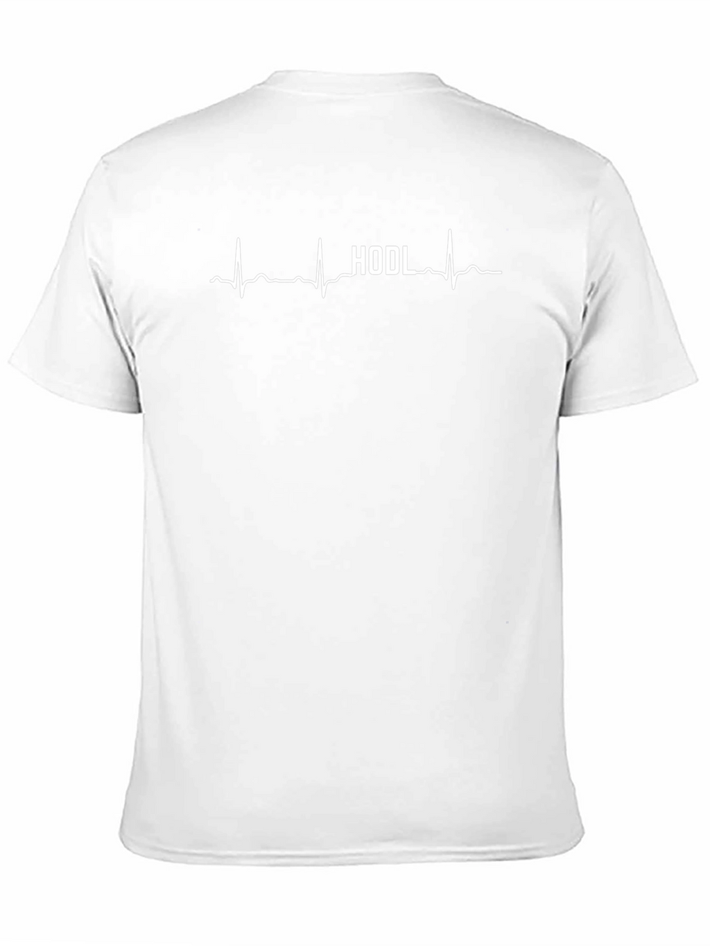 HODL Crypto Heartbeat T-Shirt - Black