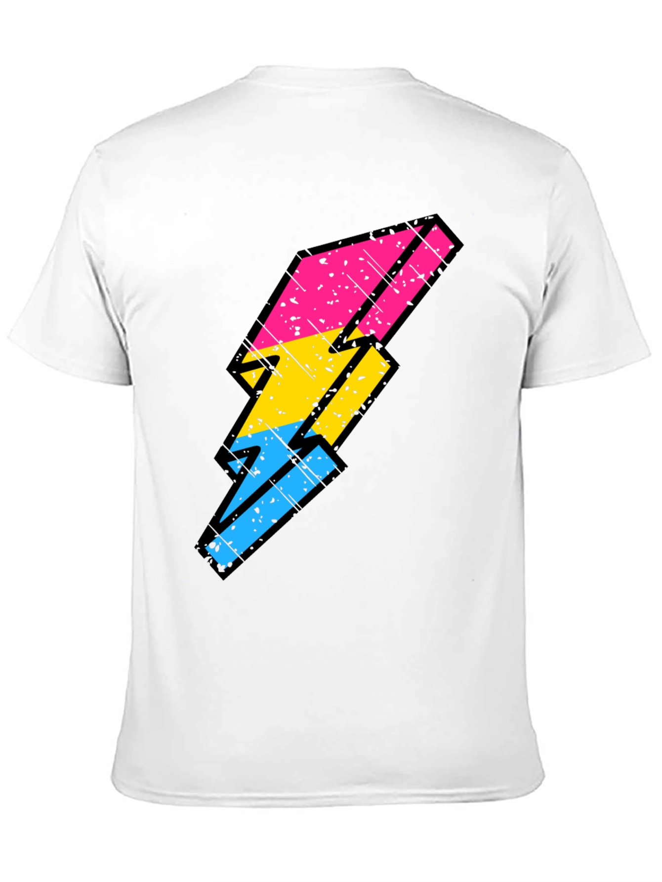 Pansexual Pride Lightning Bolt T-Shirt