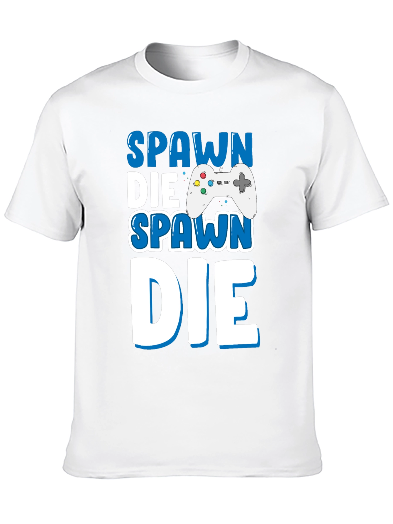 Spawn Die Repeat Gamer T-Shirt