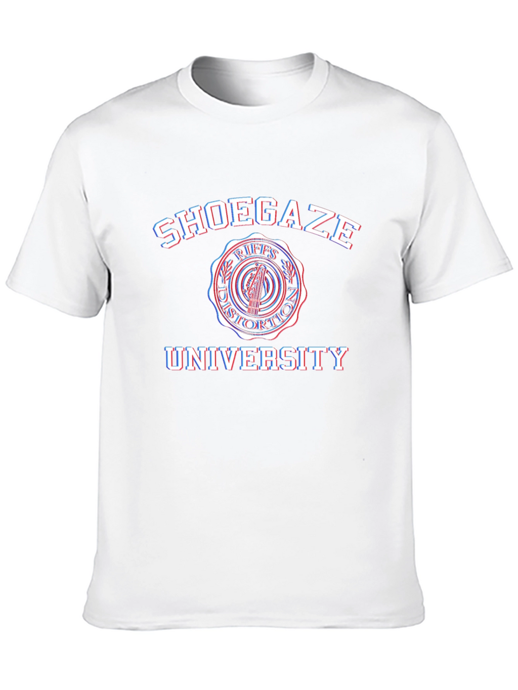 Shoegaze University Black T-Shirt - Music Fan Tee