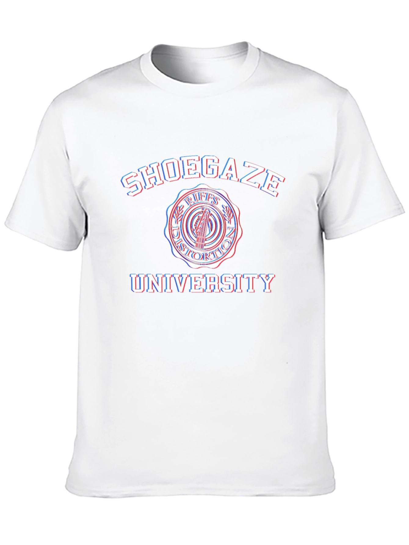 Shoegaze University Black T-Shirt - Music Fan Tee