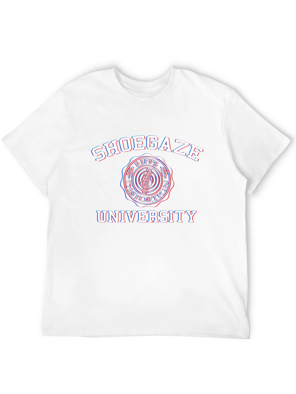 Shoegaze University Black T-Shirt - Music Fan Tee