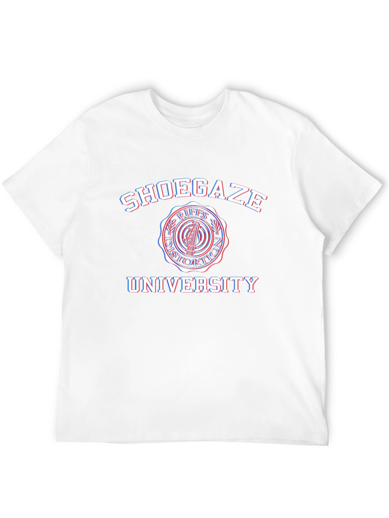 Shoegaze University Black T-Shirt - Music Fan Tee