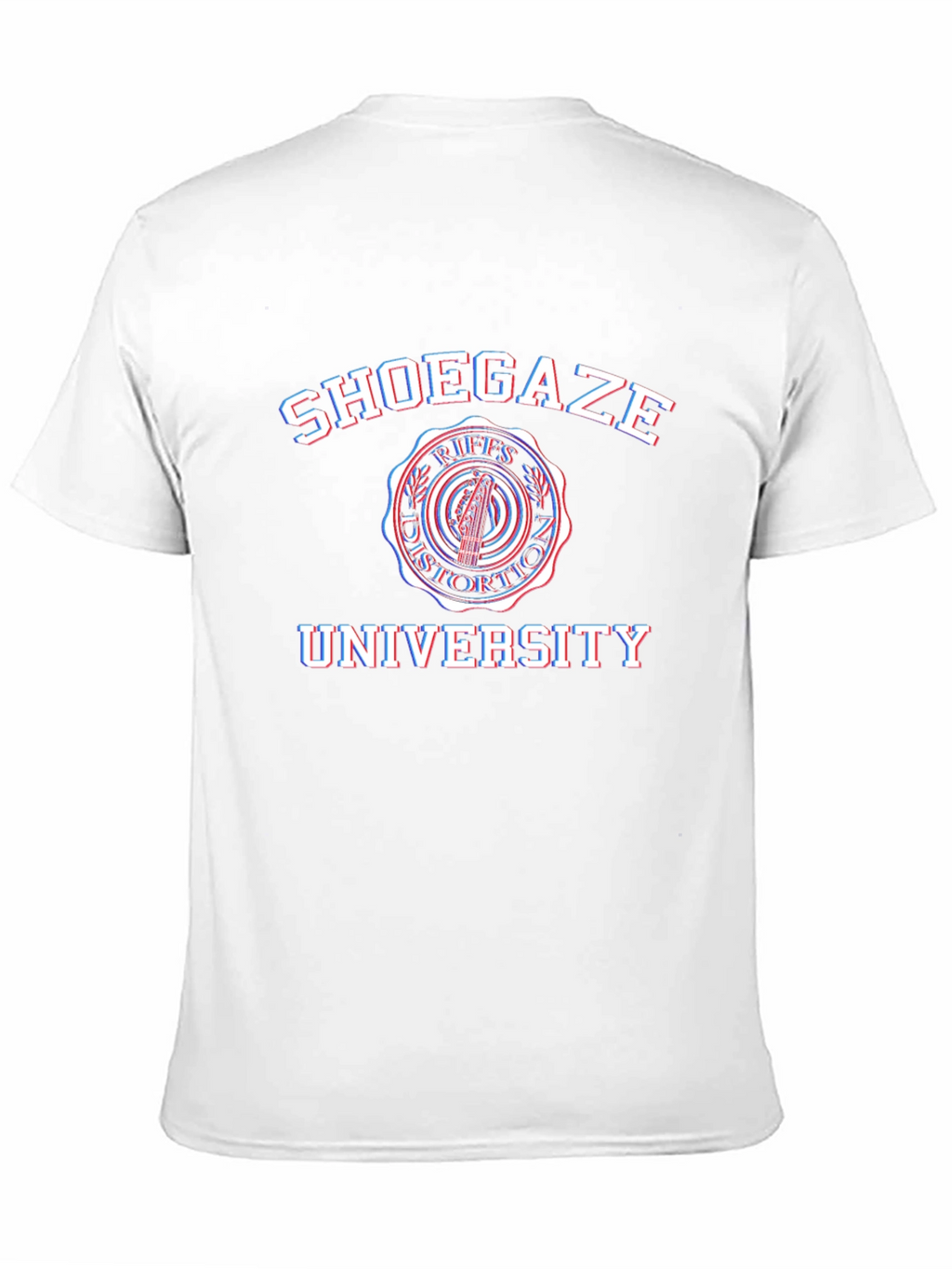 Shoegaze University Black T-Shirt - Music Fan Tee