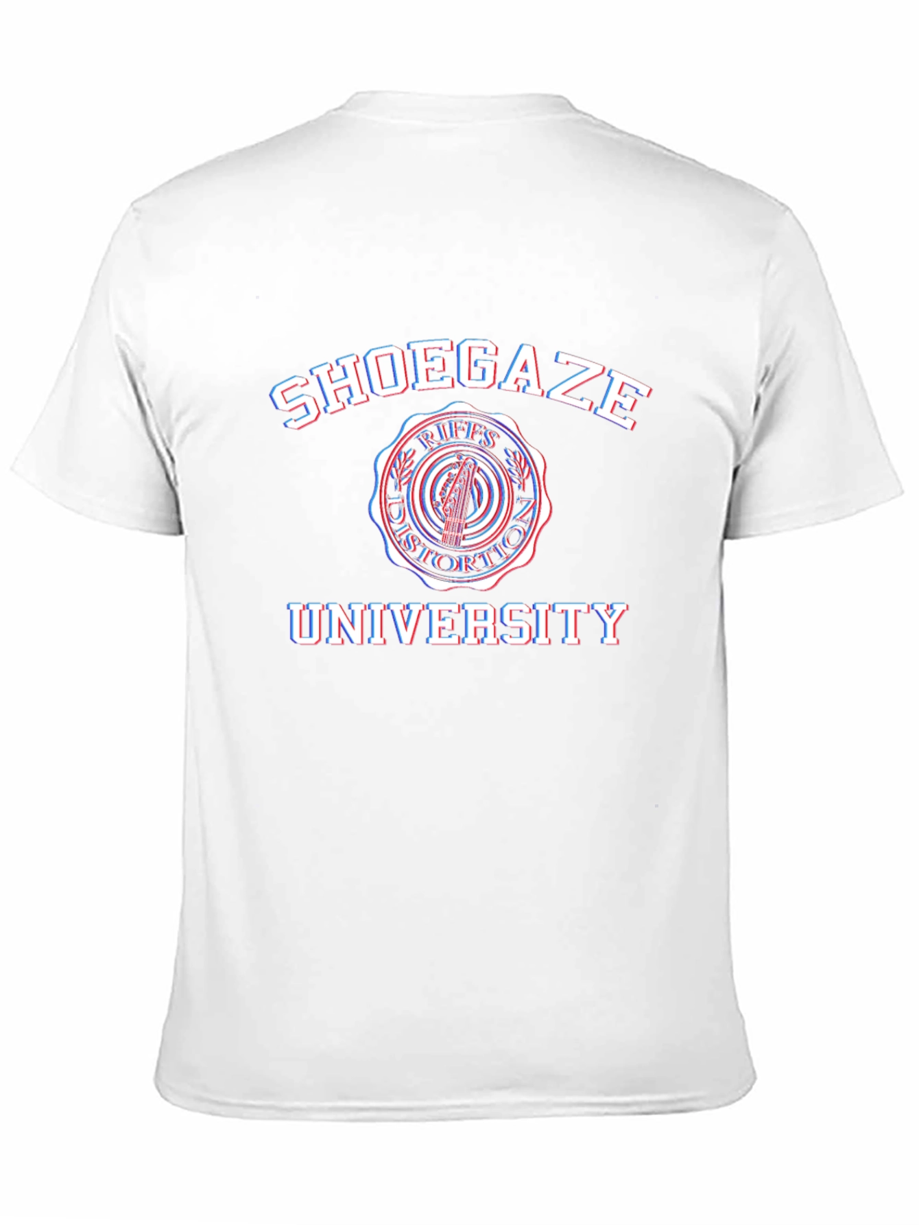 Shoegaze University Black T-Shirt - Music Fan Tee
