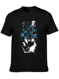 Guitar Peace Sign Graphic Tee
