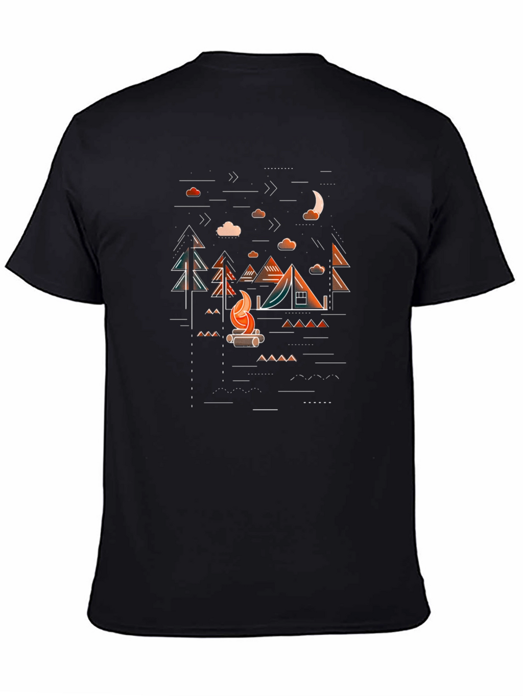Camping Adventure Graphic T-Shirt