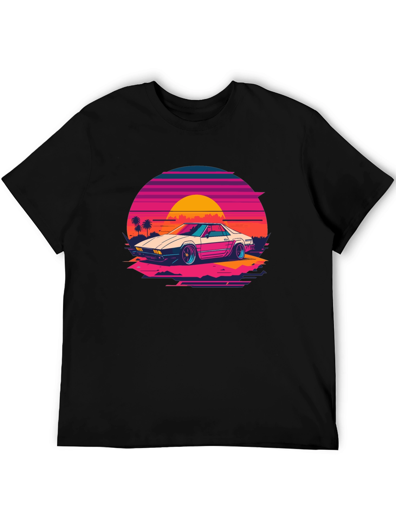 Retro Wave Car Graphic Tee