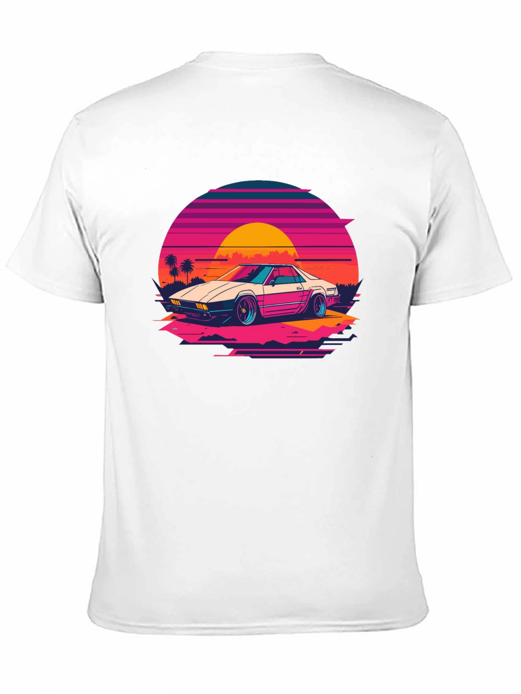 Retro Wave Car Graphic Tee