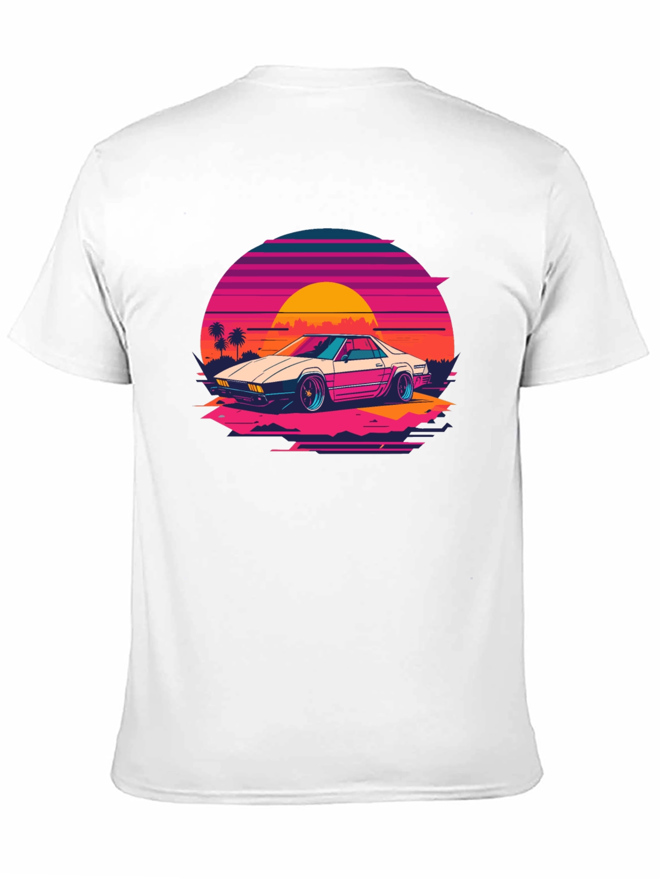 Retro Wave Car Graphic Tee