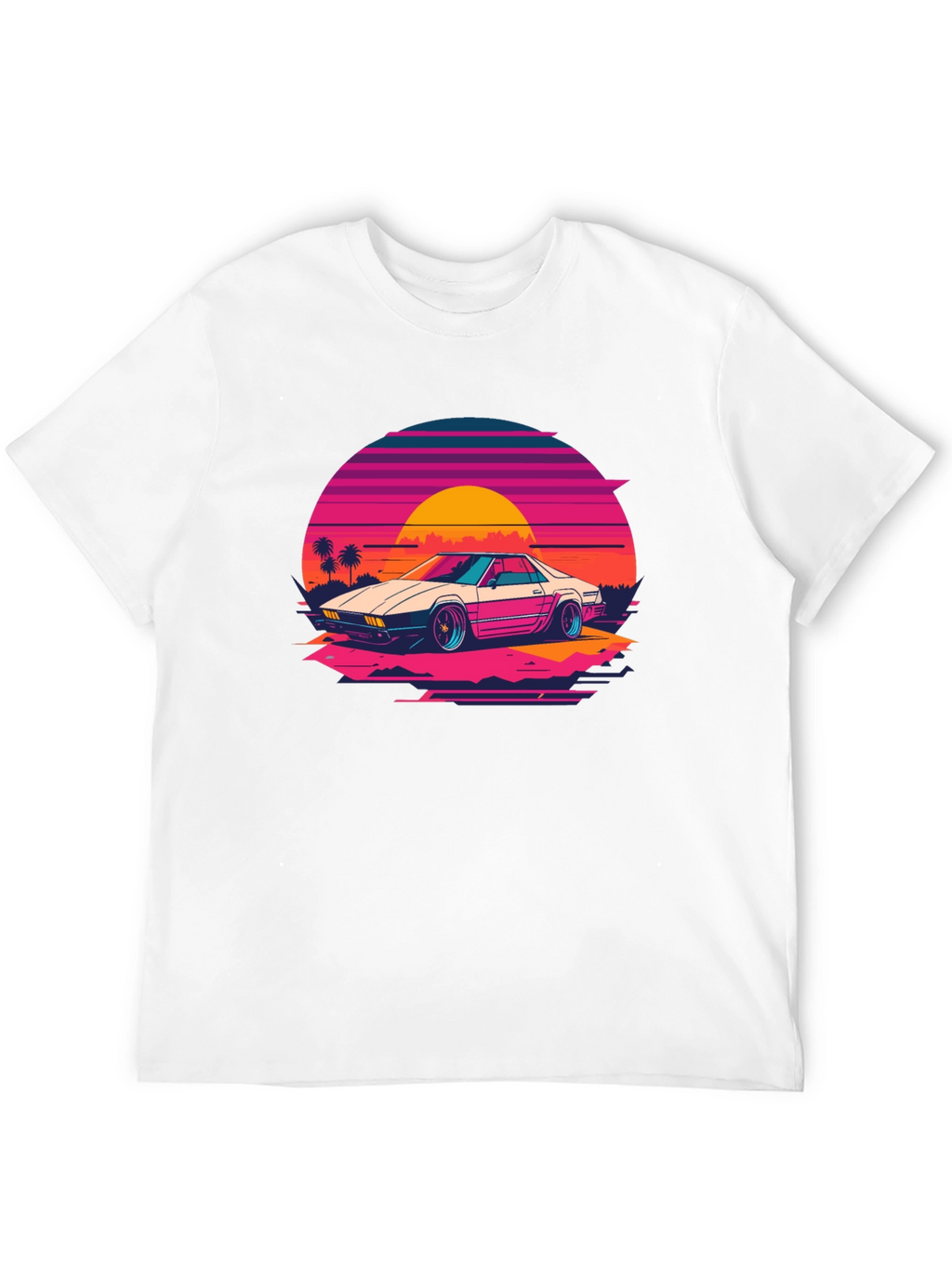 Retro Wave Car Graphic Tee