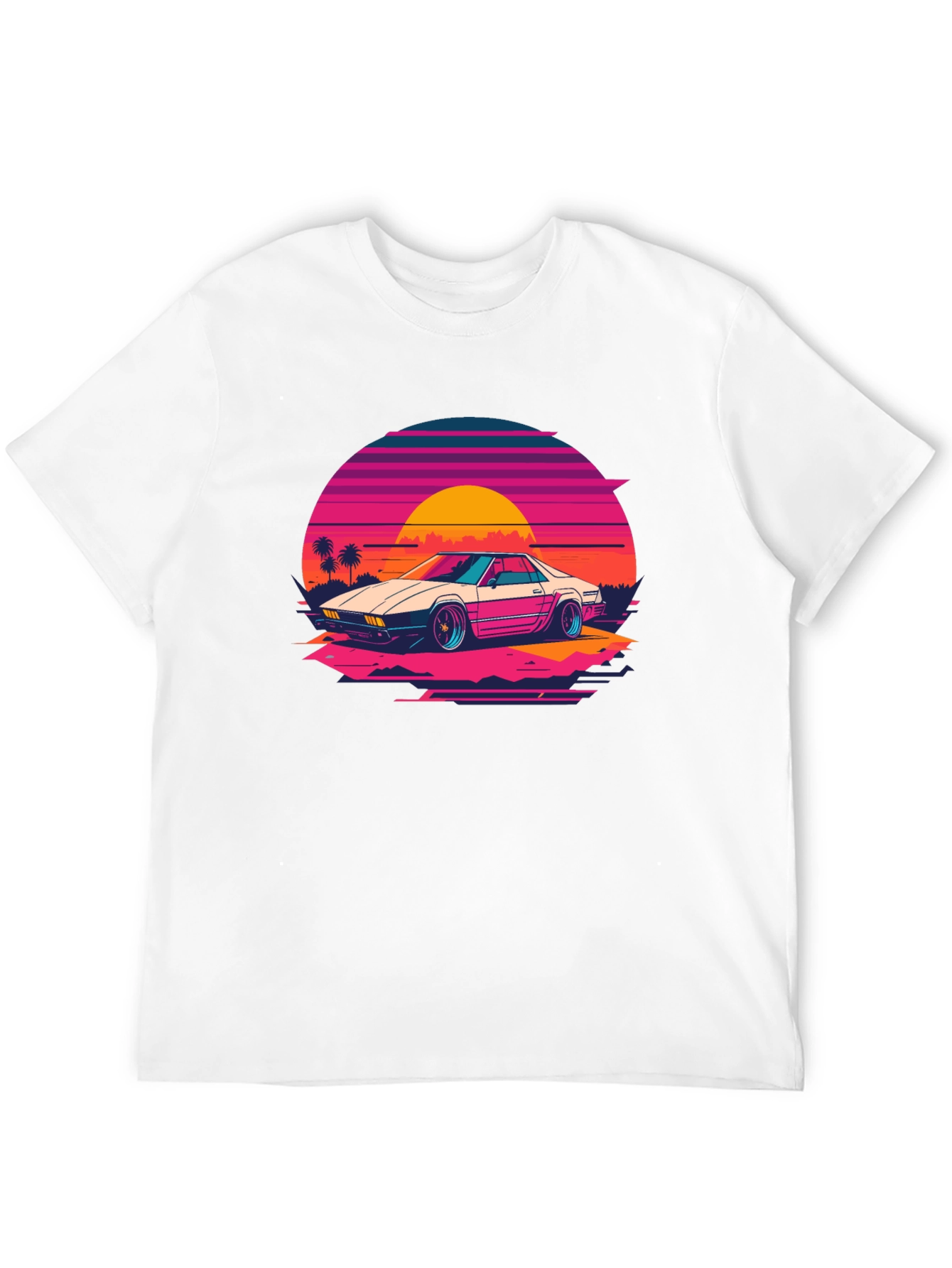 Retro Wave Car Graphic Tee