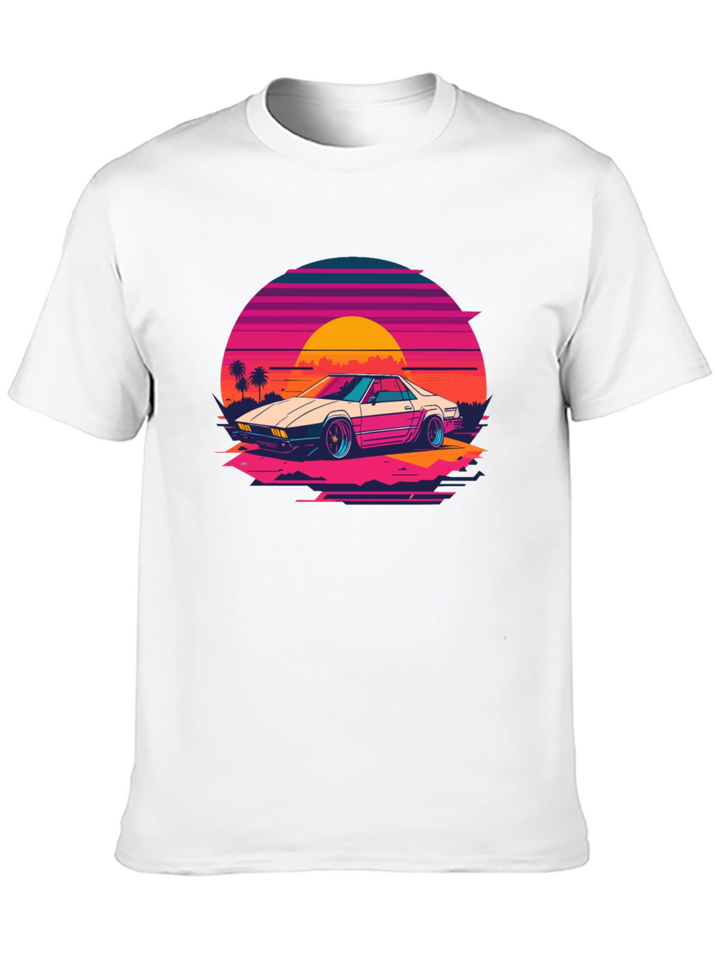 Retro Wave Car Graphic Tee