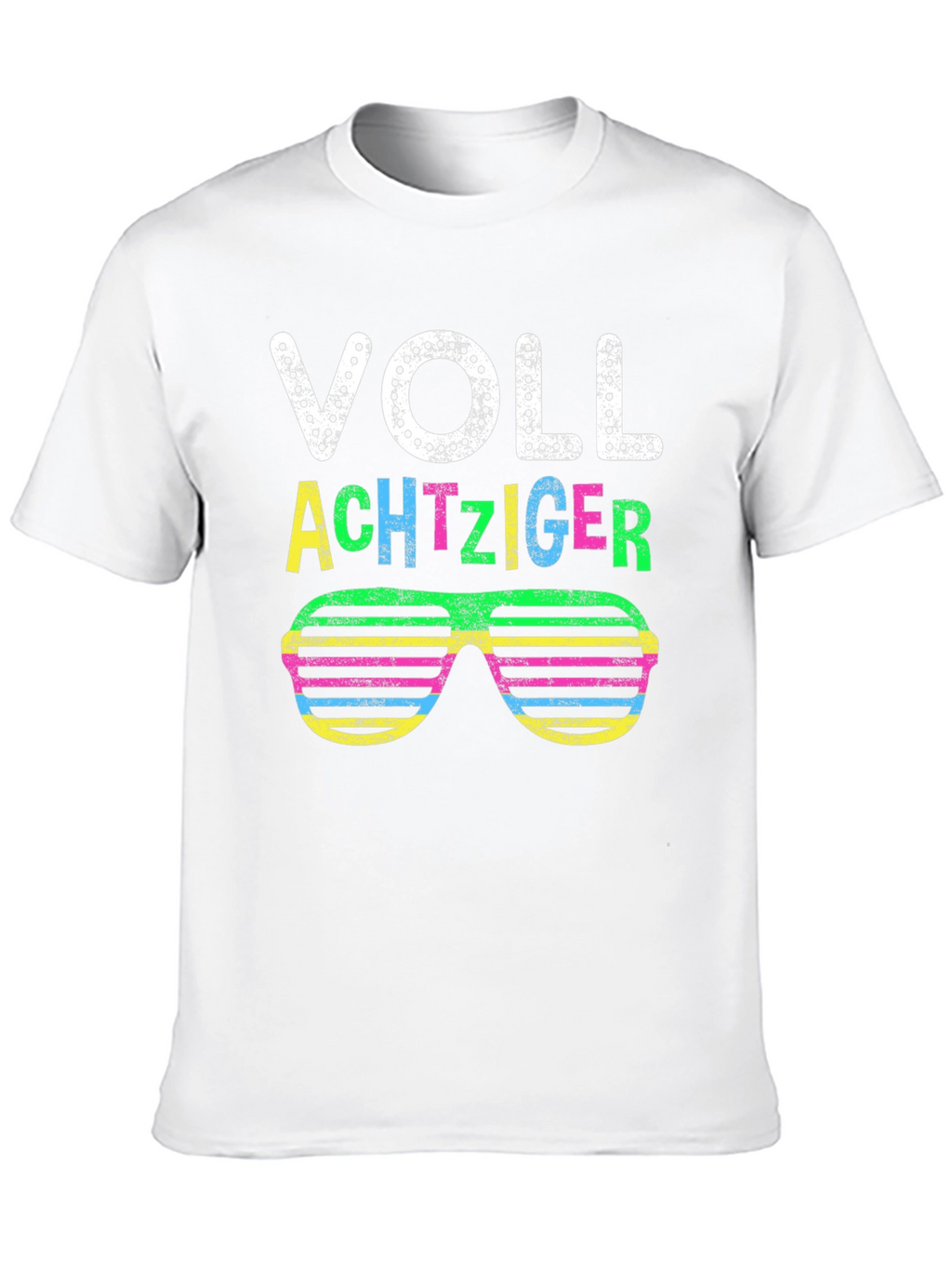 Voll Achtziger 80s Retro Sunglasses T-Shirt