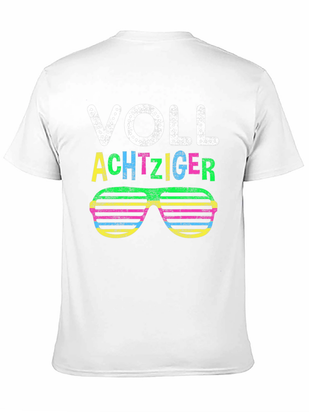 Voll Achtziger 80s Retro Sunglasses T-Shirt