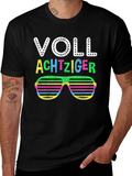 Voll Achtziger 80s Retro Sunglasses T-Shirt