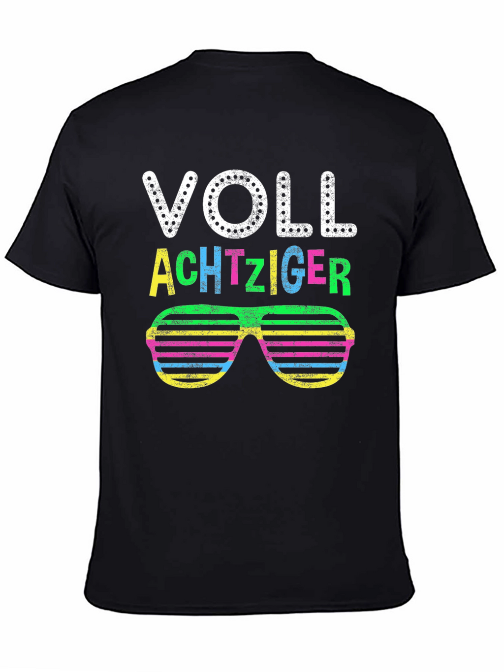 Voll Achtziger 80s Retro Sunglasses T-Shirt