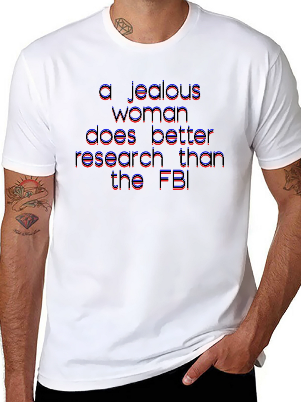 Jealous Woman Research Funny T-Shirt