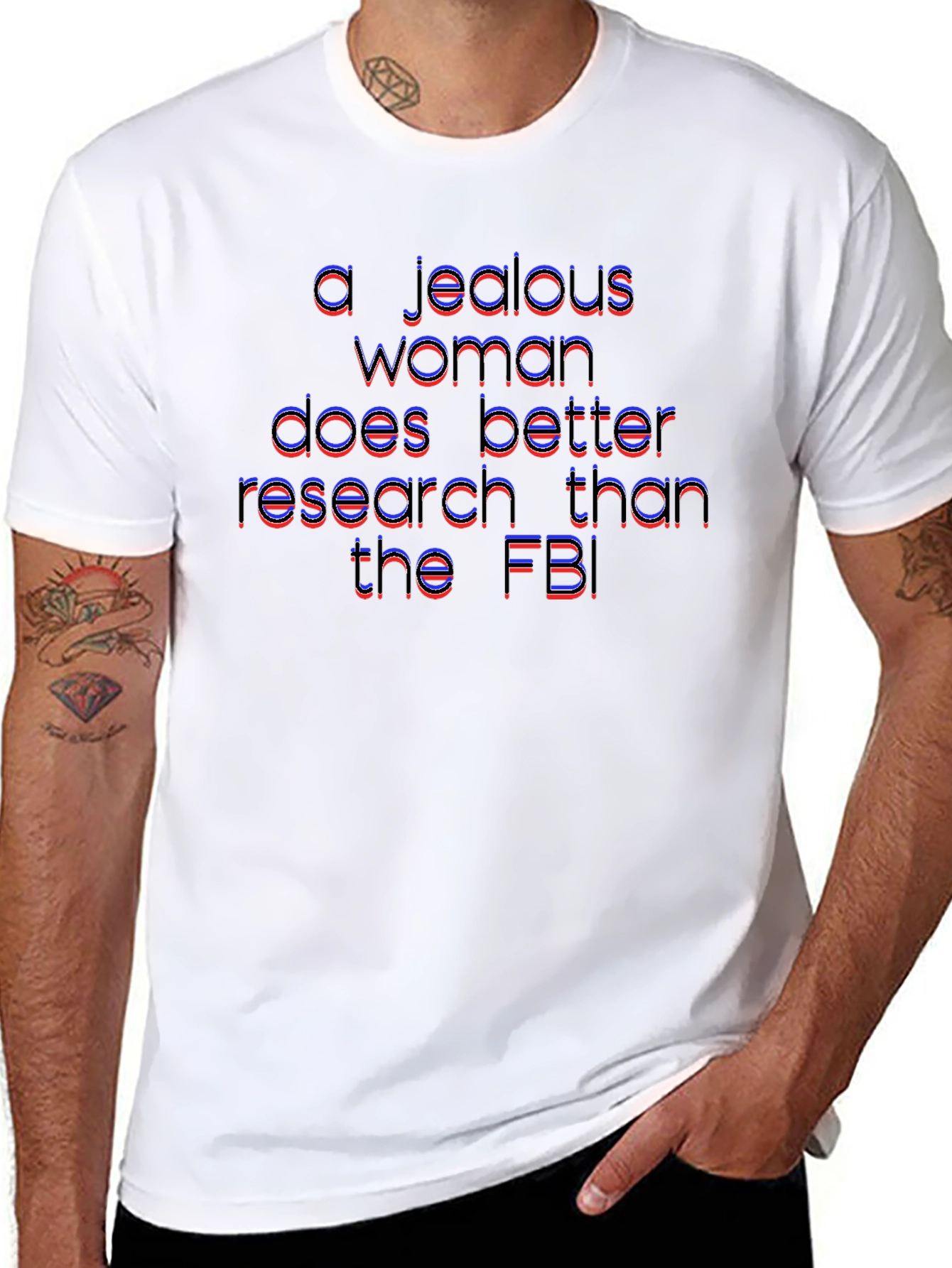 Jealous Woman Research Funny T-Shirt