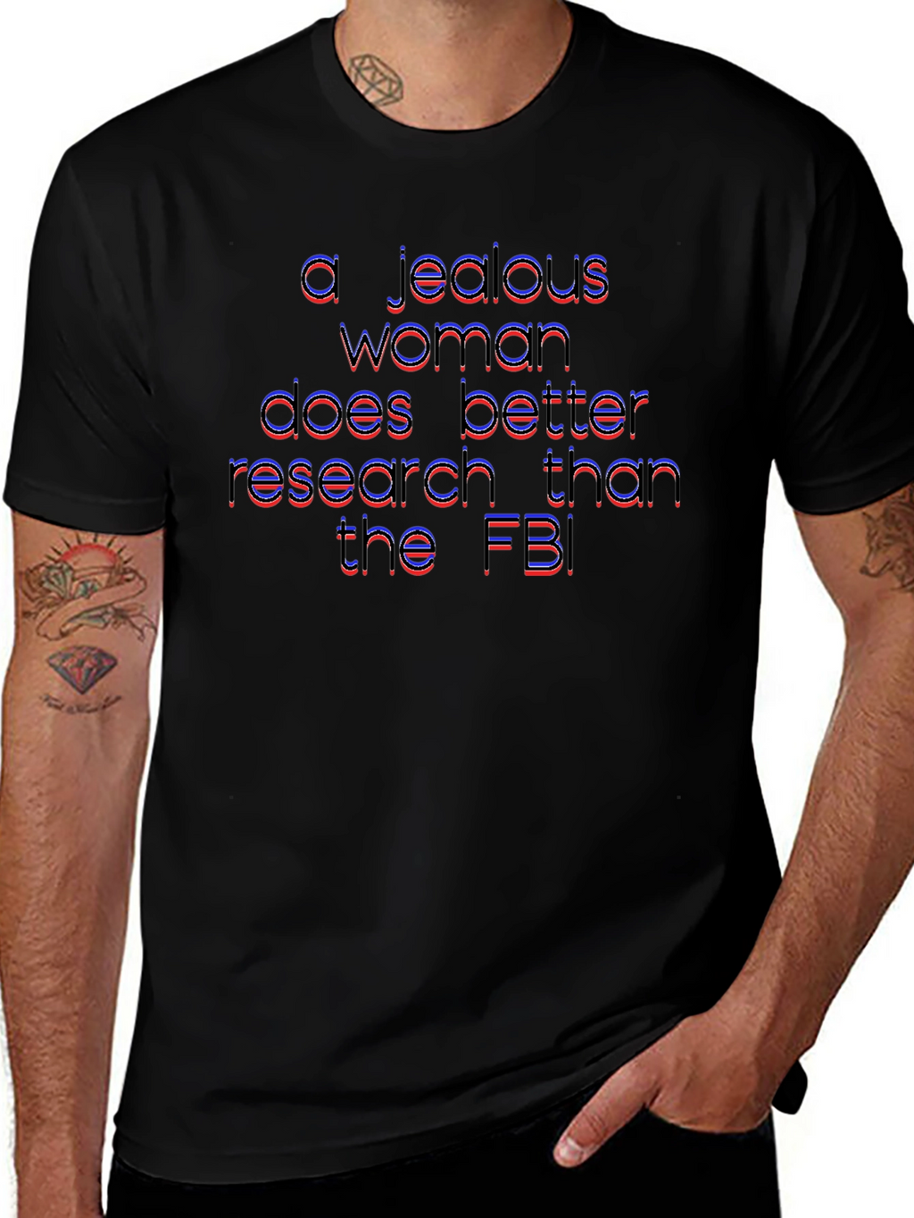 Jealous Woman Research Funny T-Shirt