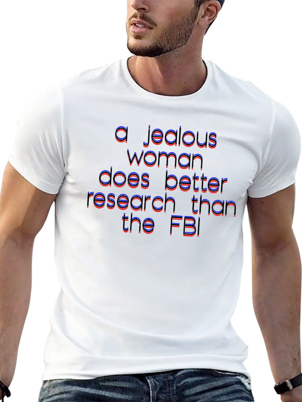 Jealous Woman Research Funny T-Shirt