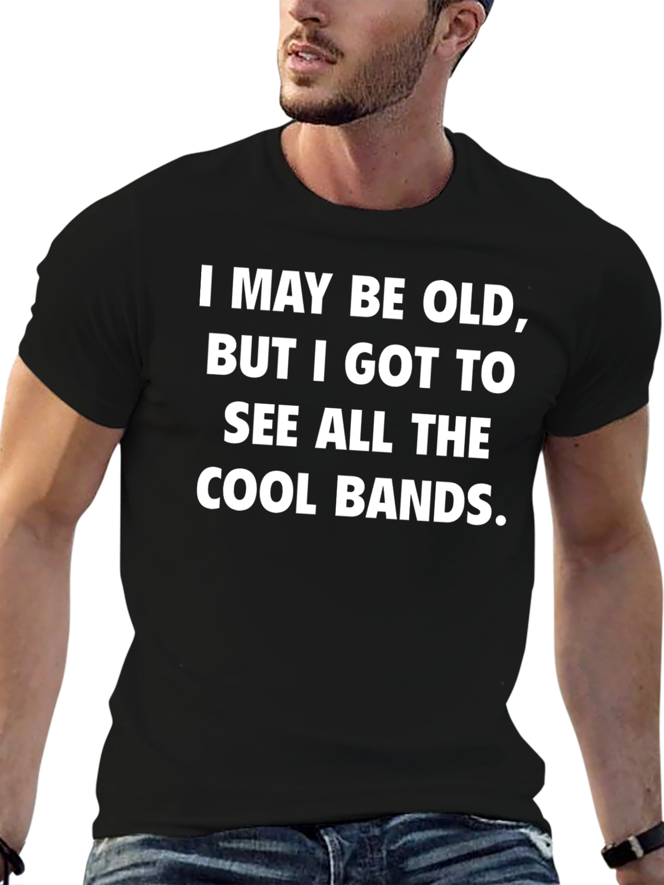 Funny Cool Bands Graphic T-Shirt