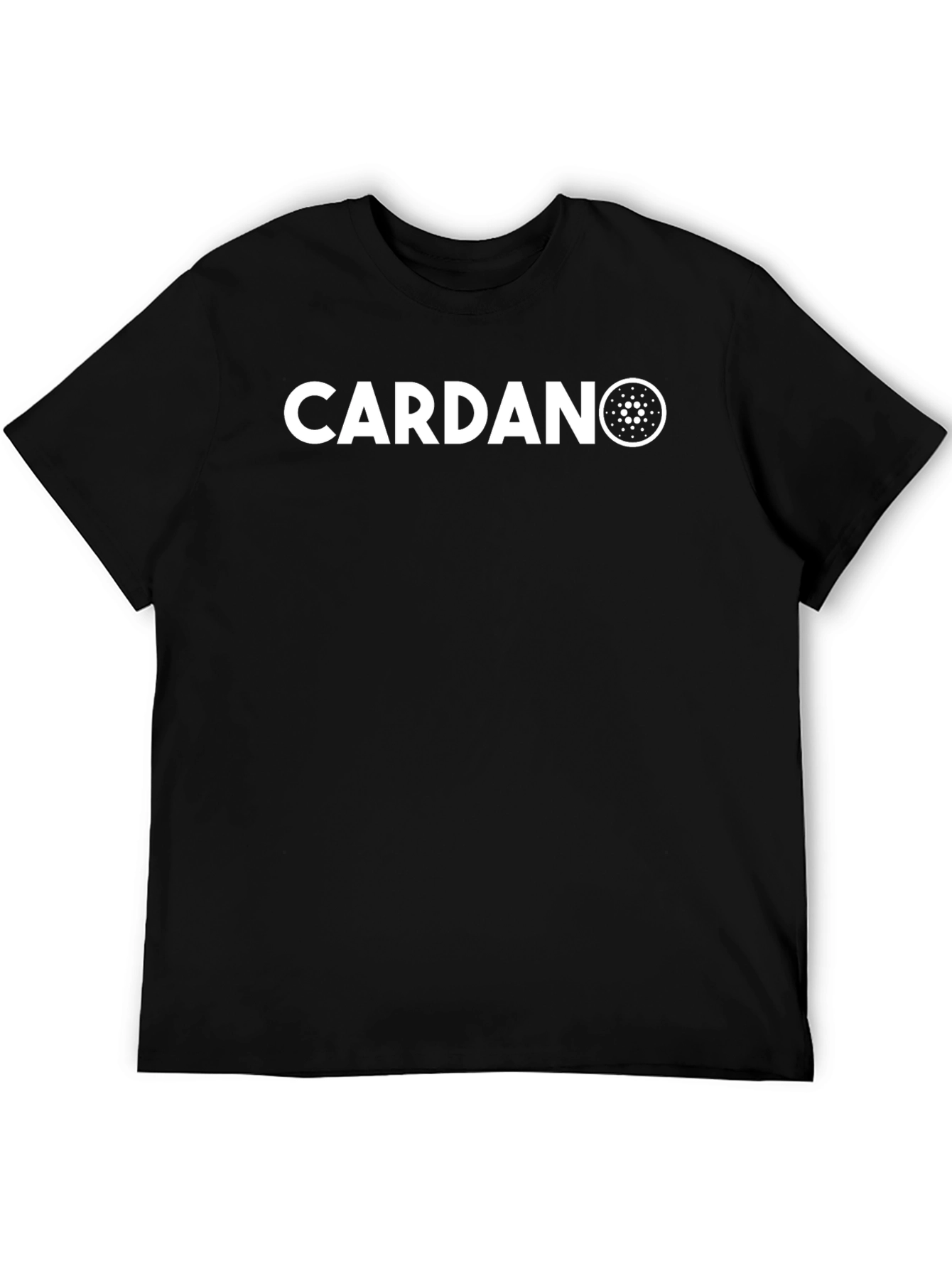 Cardano Crypto Black T-Shirt | Bitcoin Altcoin Tee