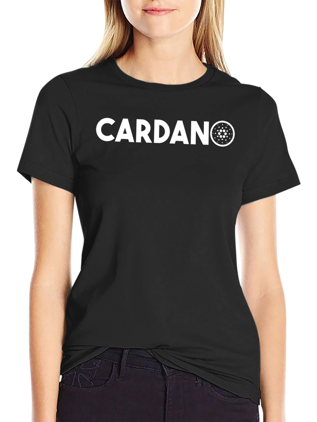 Cardano Crypto Black T-Shirt | Bitcoin Altcoin Tee