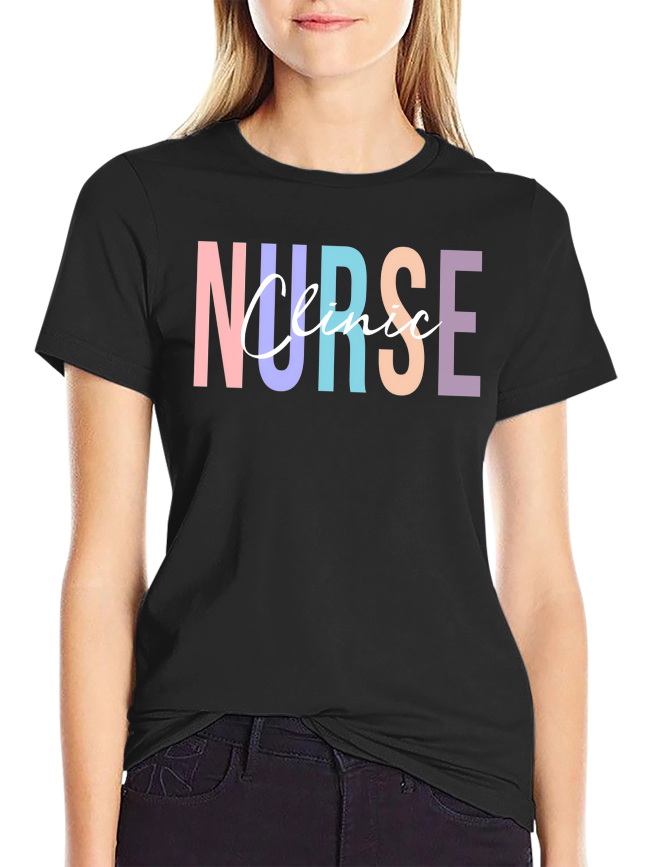 Nurse Clinic T-Shirt - Colorful Design Comfortable Fit