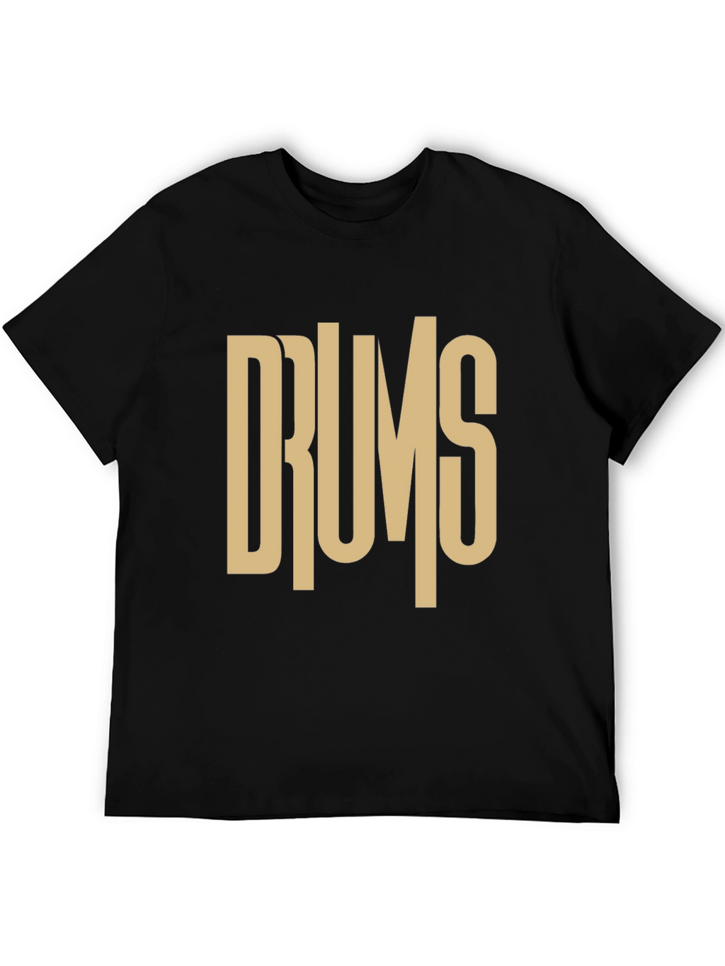 Drums Graphic Tee - Music Lovers T-Shirt