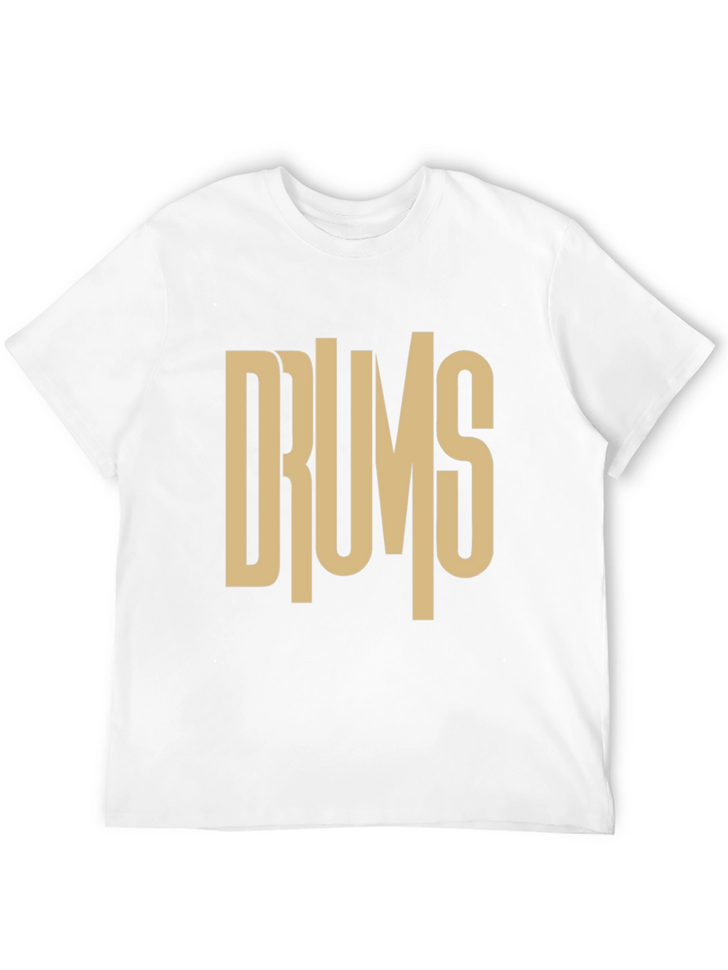 Drums Graphic Tee - Music Lovers T-Shirt