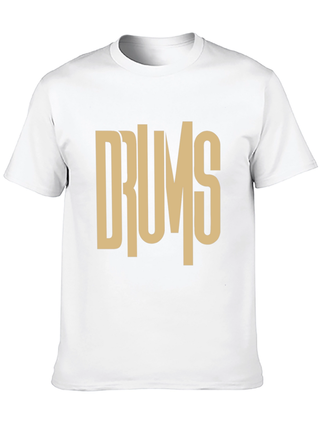 Drums Graphic Tee - Music Lovers T-Shirt