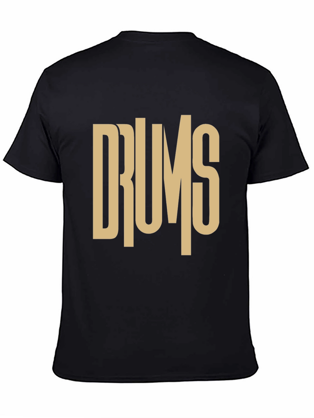 Drums Graphic Tee - Music Lovers T-Shirt