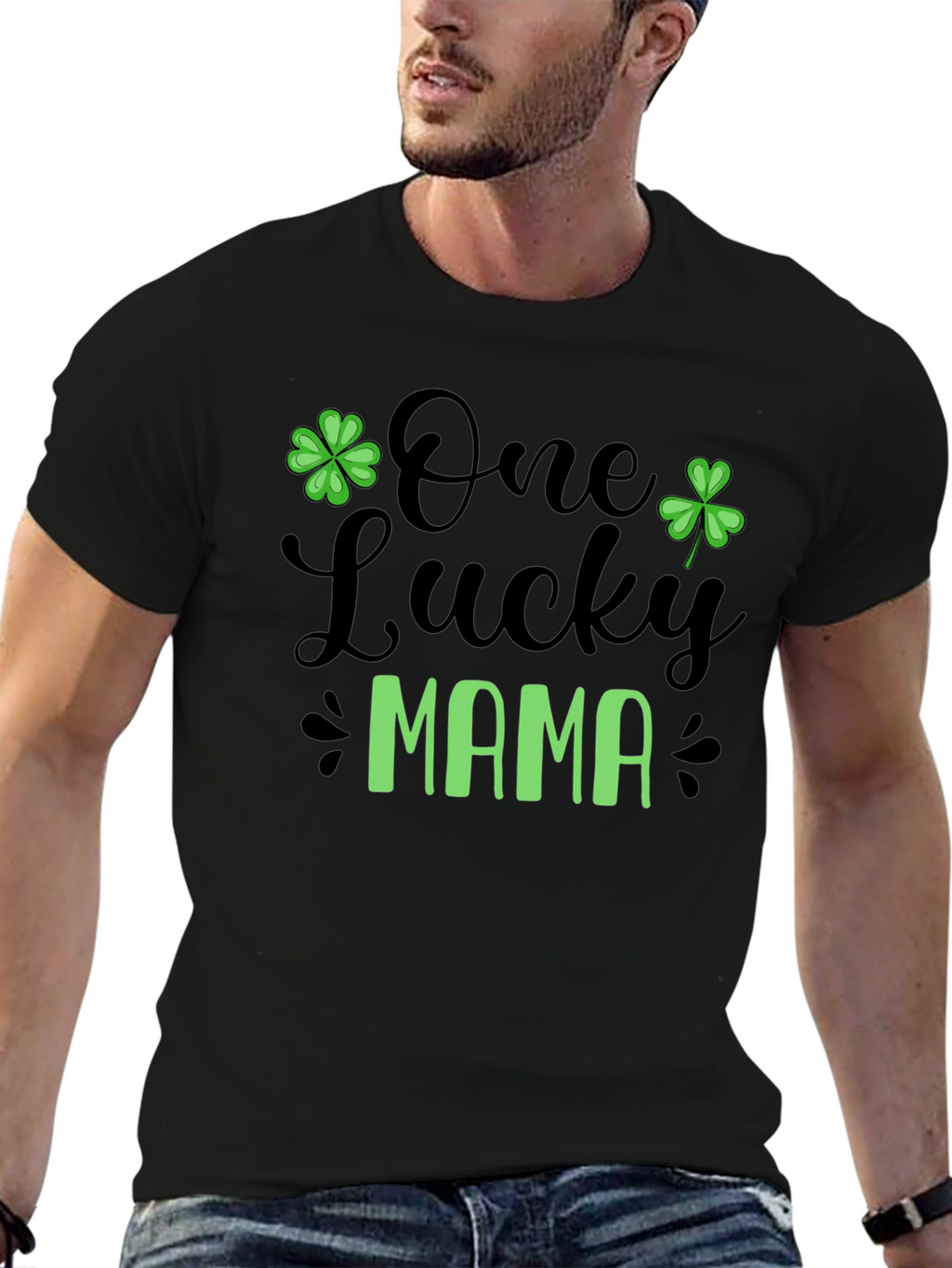 One Lucky Mama St. Patricks Day T-Shirt