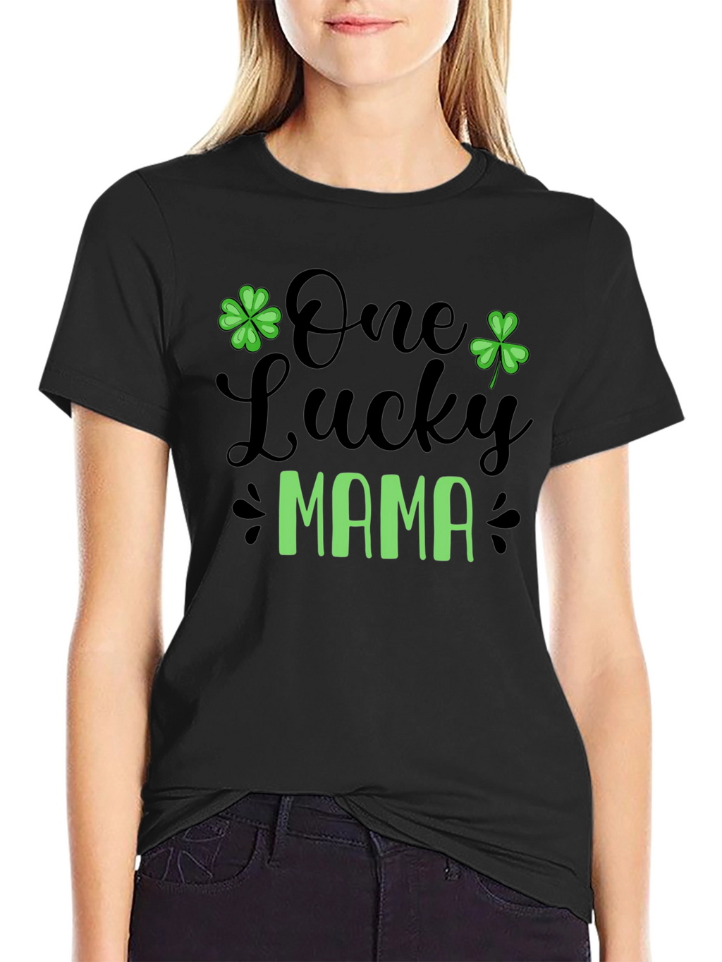 One Lucky Mama St. Patricks Day T-Shirt