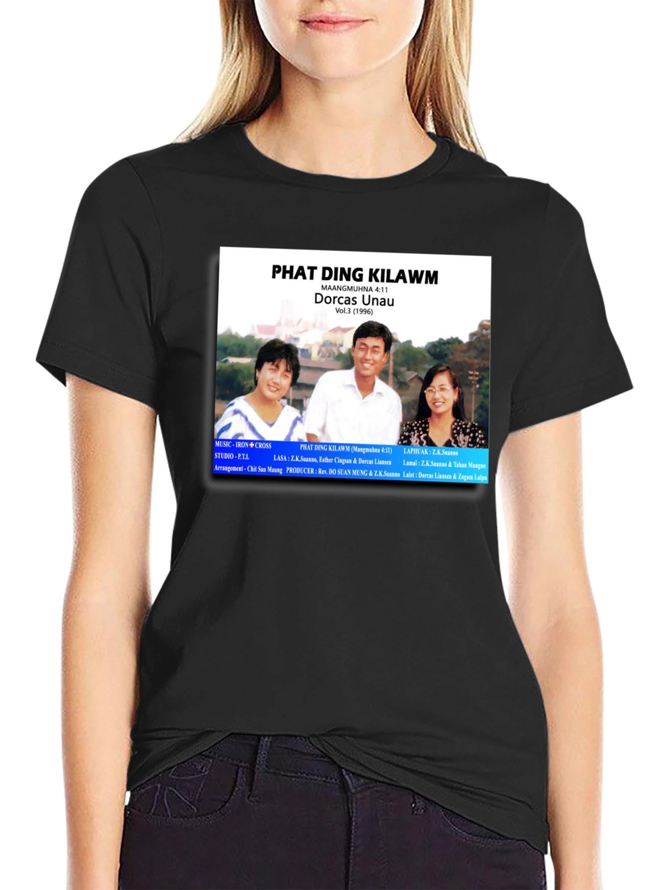 Vintage Phat Ding Kilawm Music Album T-Shirt