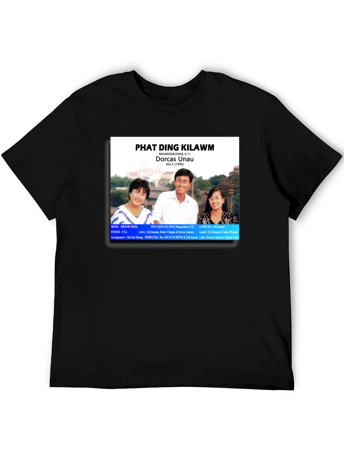 Vintage Phat Ding Kilawm Music Album T-Shirt
