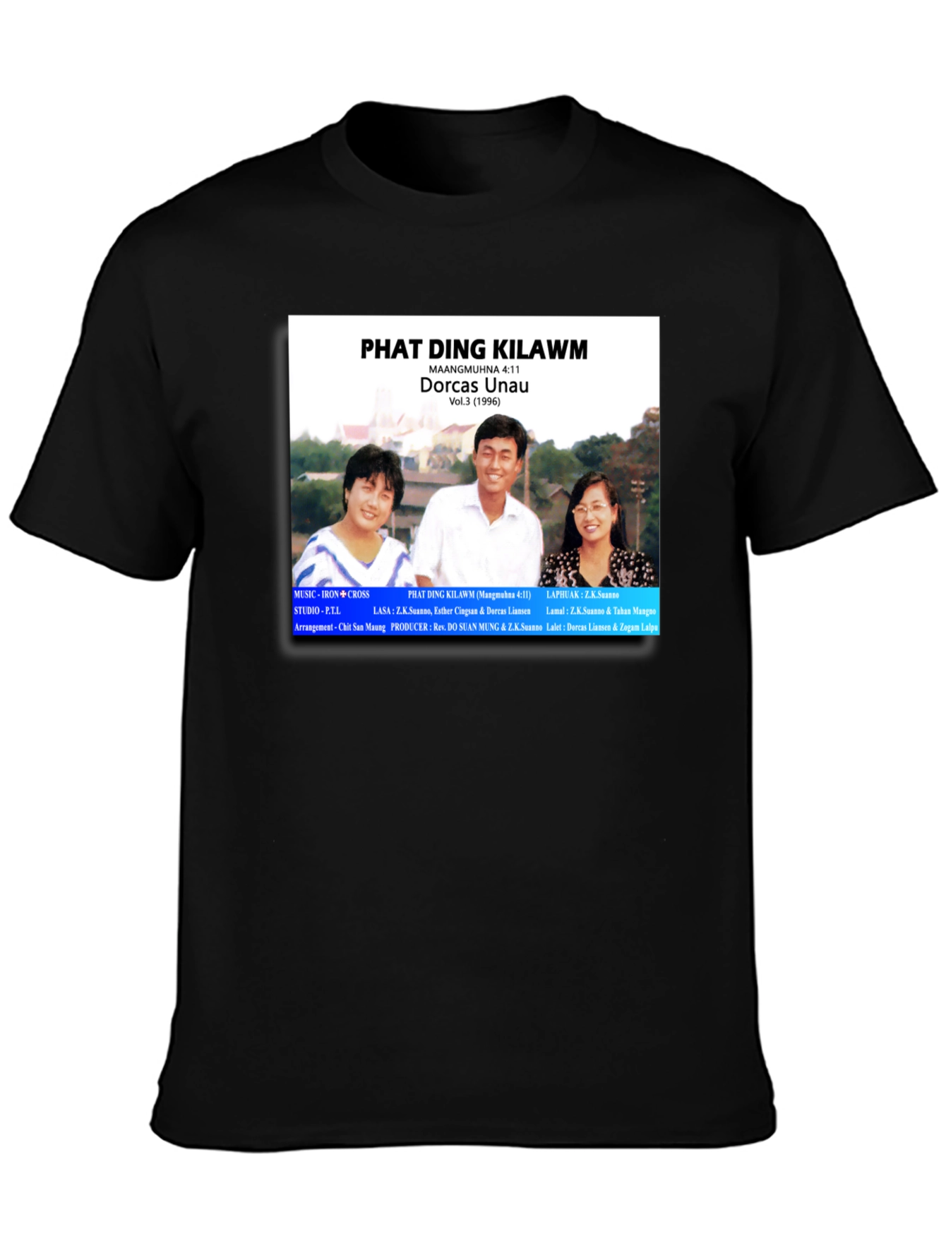 Vintage Phat Ding Kilawm Music Album T-Shirt