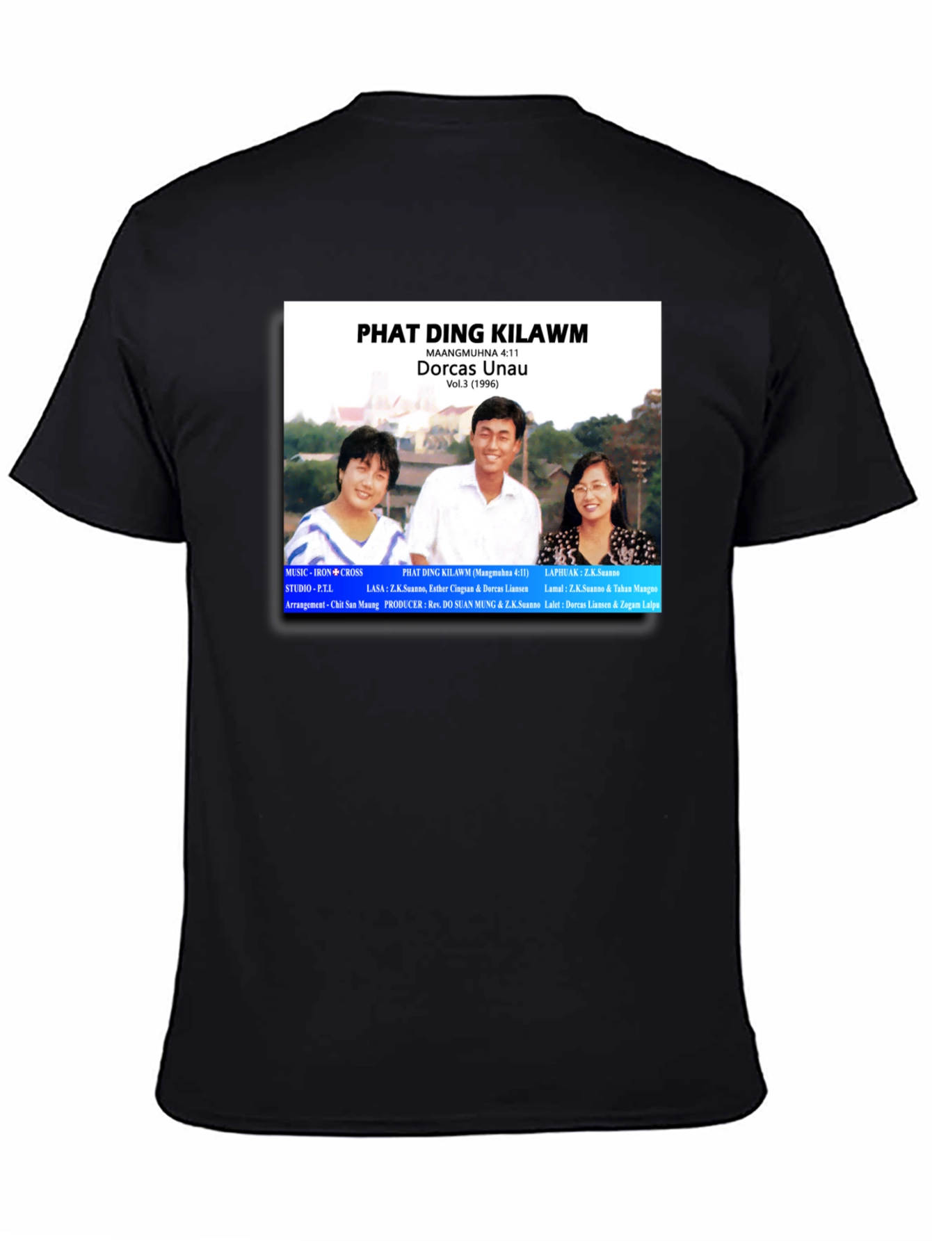 Vintage Phat Ding Kilawm Music Album T-Shirt
