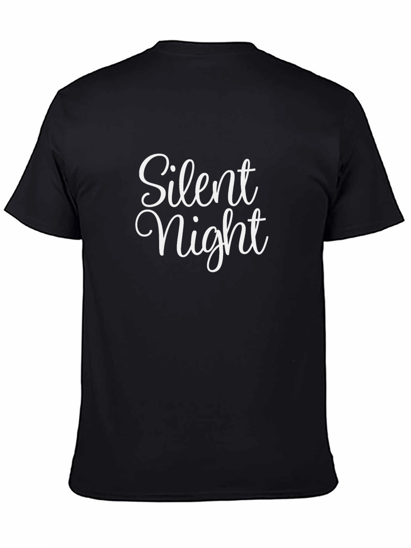 Silent Night Graphic T-Shirt - Holiday Apparel